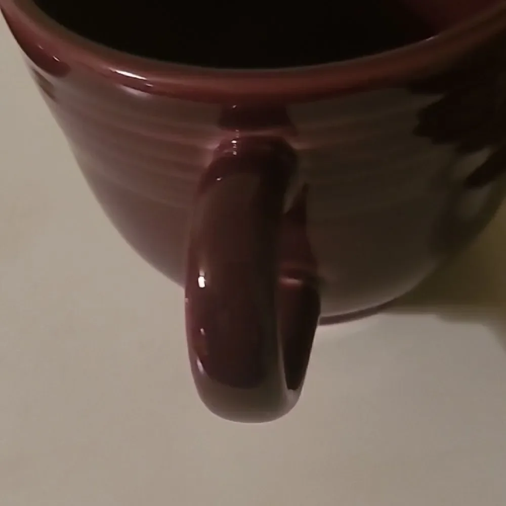 Fiestaware Purple Cup and Saucer Set